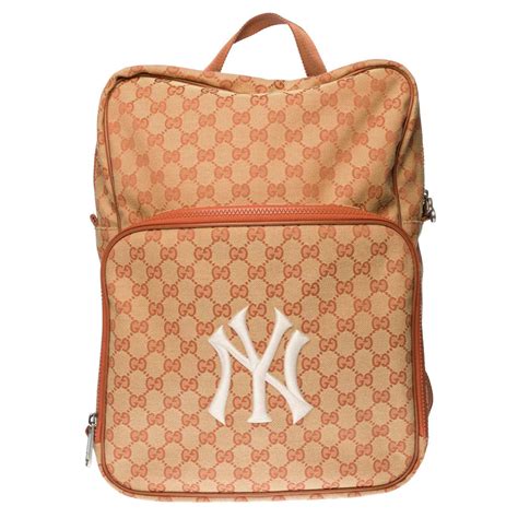 yankees gucci backpack|gucci baseball shirts.